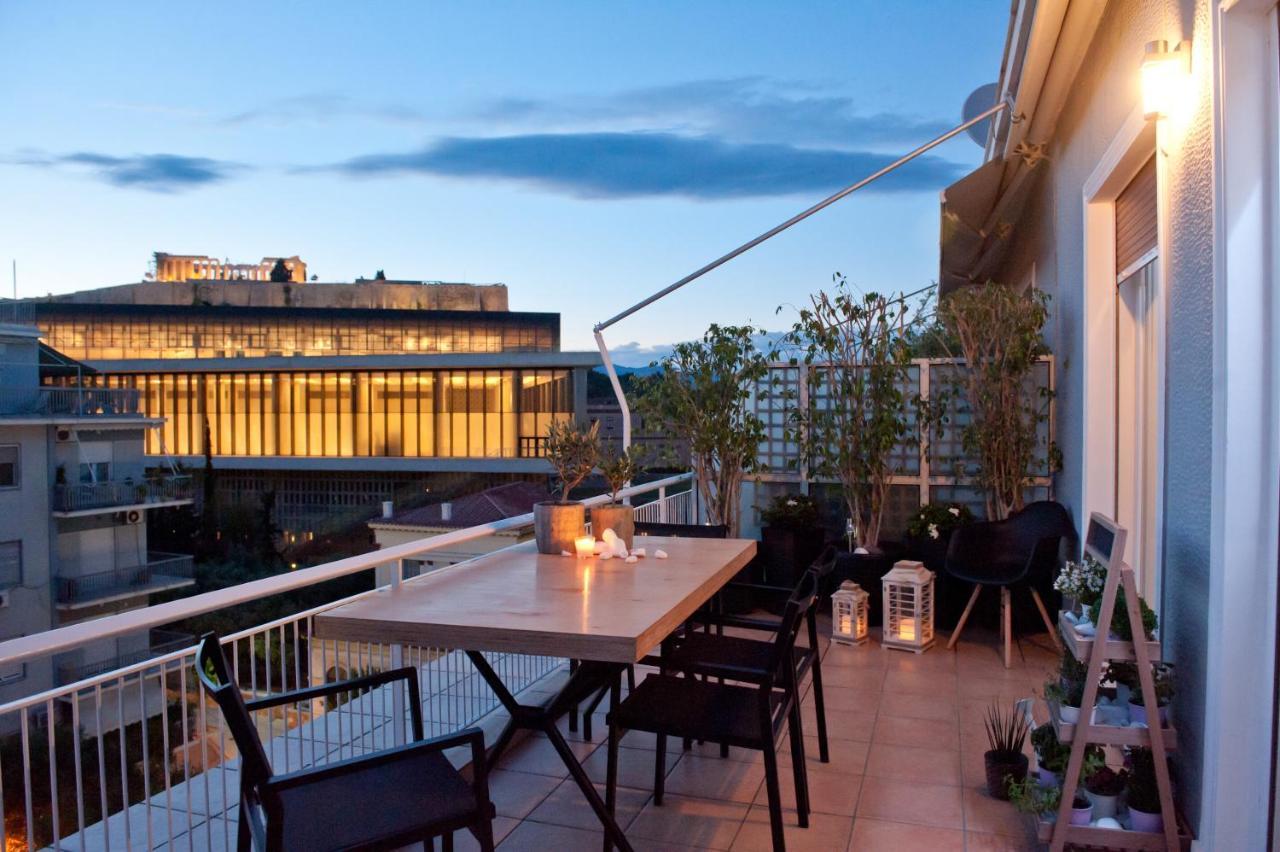 Acropolis View Deluxe Penthouse & Luxury Apartments Athen Exterior foto