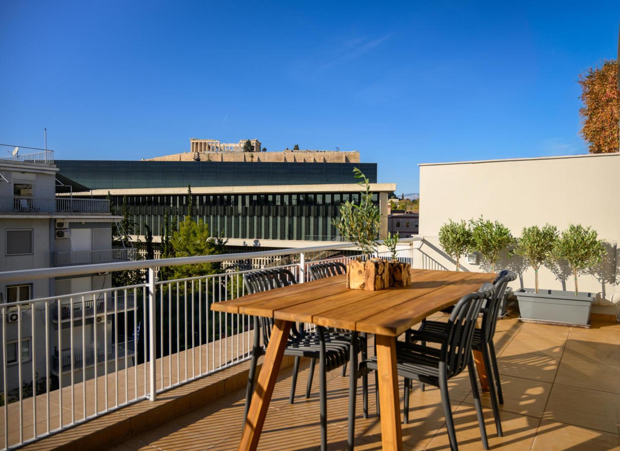 Acropolis View Deluxe Penthouse & Luxury Apartments Athen Exterior foto